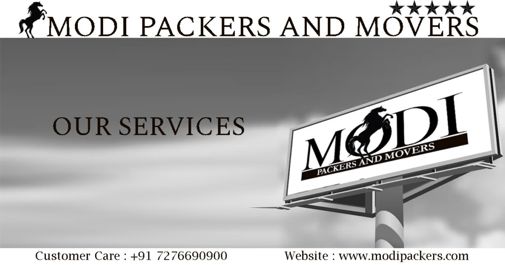 Modi Packers and Movers sERVICES